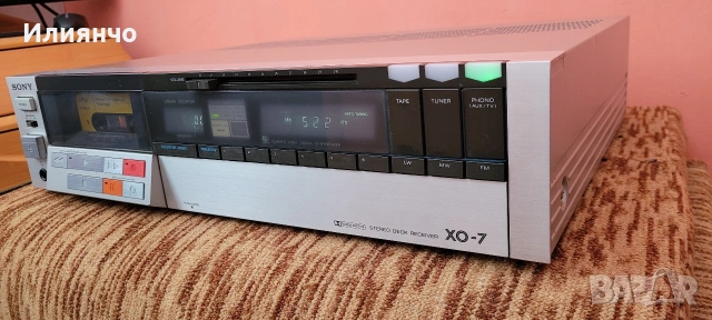 Sony XO-7 Ресийвър+дек,FM/Перфектен , снимка 6 - Аудиосистеми - 53180660