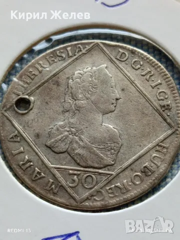 Сребърна монета 1764г. Мария Терезия рядка за КОЛЕКЦИОНЕРИ 13713, снимка 3 - Нумизматика и бонистика - 50019685