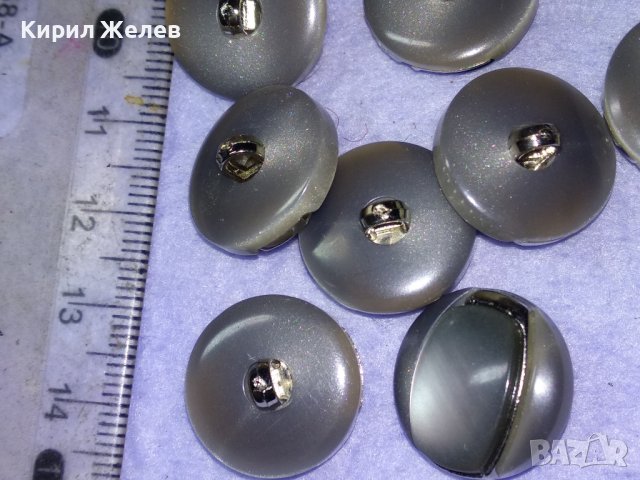 ЛОТ ДЕВЕТ ЛЪСКАВИ КРАСИВИ ВИНТИДЖ АРТ СТИЛ КОПЧЕТА от СИНТЕТИКА със СЕДЕЭЕН ЕФЕКТ 27392, снимка 8 - Други - 43553337