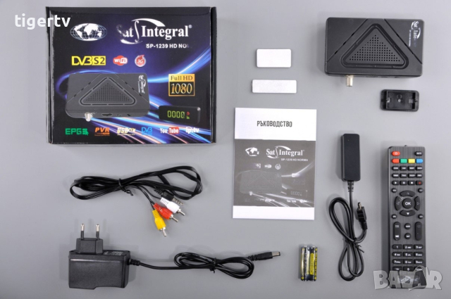 Нов Приемник за сателитна телевизия Sat Integral SP-1239 HD Norma, гаранция, снимка 8 - Приемници и антени - 41205984