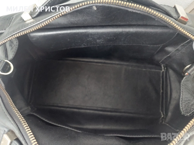 COCCINELLE 100% Оригинал Естествена кожа 35см/24см/18см, снимка 10 - Чанти - 52100077