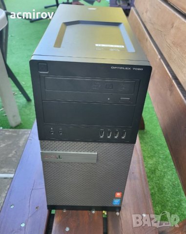 Компютър Dell Optiplex 7020 с core i7-4790, снимка 1 - Работни компютри - 42945466