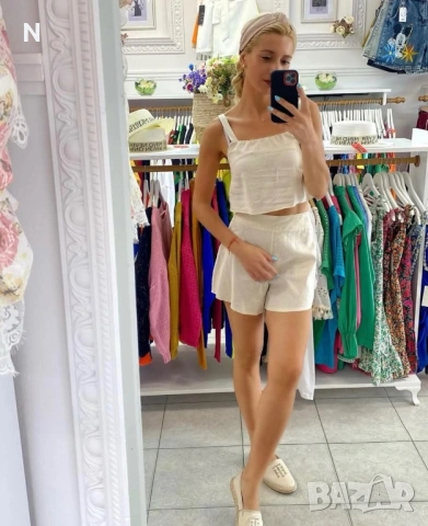 Ленен комплект от Barbizz womenshop, снимка 3 - Комплекти - 53103701