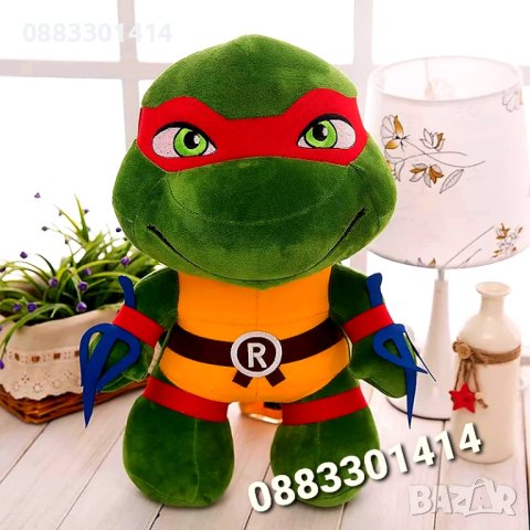 Костенурките Нинджа Плюшени играчки , снимка 7 - Плюшени играчки - 40588401