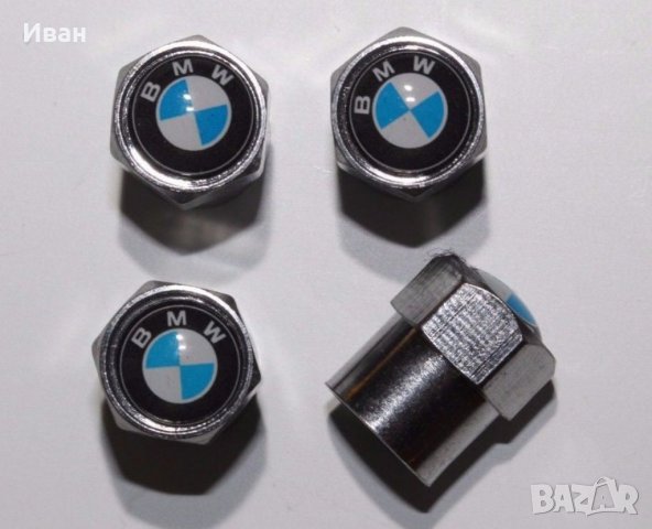 Метални капачки за вентили БМВ/BMW, снимка 7 - Аксесоари и консумативи - 27477144