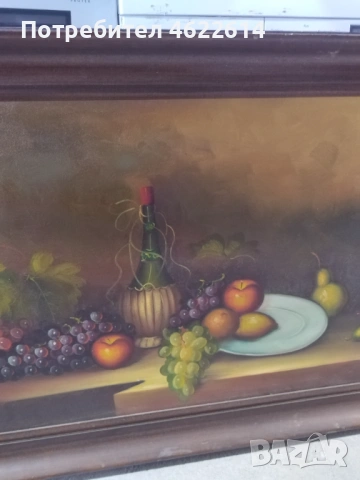 КРАСИВА АВТОРСКА КАРТИНА МАСЛЕНИ БОИ ВЪРХУ ПЛАТНО , снимка 3 - Картини - 53117941