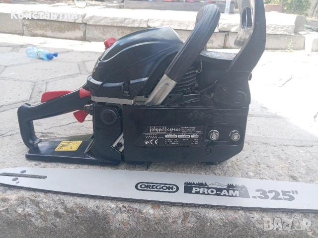бензинов верижен трион scheppach CSP5300TL, снимка 3 - Градинска техника - 51710440