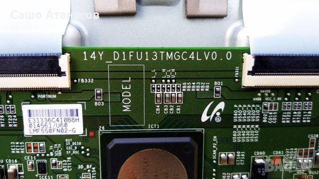 SAMSUNG UE55HU6900 със счупена матрица ,BN44-00755A ,BN41-02206B ,14Y_D1FU13TMGC4LV0.0 ,WIDT30Q, снимка 12 - Части и Платки - 32525296