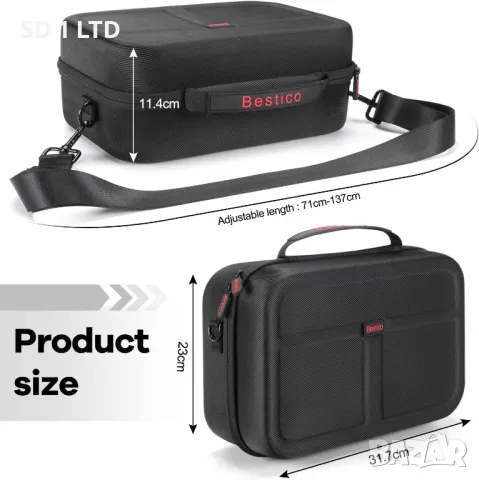 Калъф за Nintendo Switch Bestico GAME-YX-A498 box кутия за конзола, снимка 7 - Аксесоари - 49298383