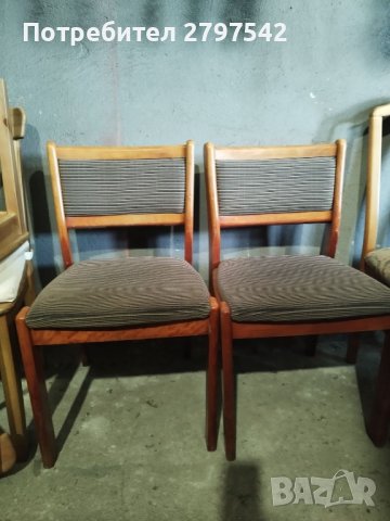 Дървени столове - 2 броя , снимка 1 - Столове - 44041293