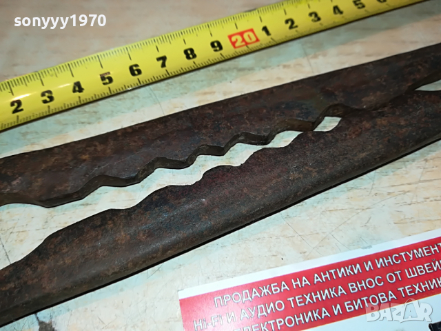 АНТИЧНИ СТАРИ КЛЕЩИ 1904221350, снимка 4 - Антикварни и старинни предмети - 36507329