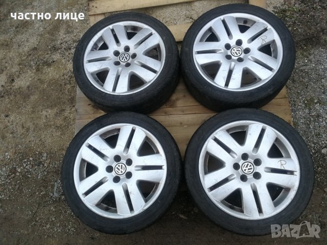 VW 5X100 джанти с гуми 16 цола, снимка 4 - Гуми и джанти - 27934839