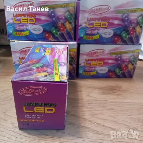 лед лампички за елха 140 бр 10 лв, снимка 2 - Декорация за дома - 52635323