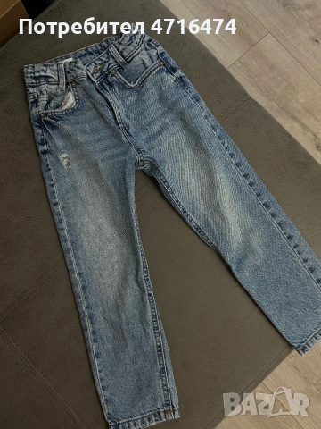 детски дънки Zara, снимка 5 - Детски панталони и дънки - 53273979