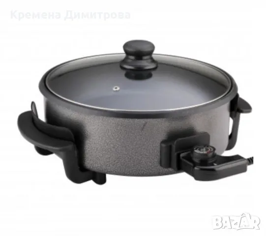 Електрически тиган 1500W, 32 см, снимка 1 - Съдове за готвене - 49223680