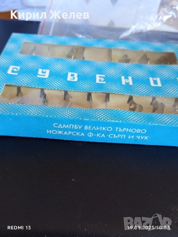 Сувенир лъжички от соца Фабрика Сърп и Чук В.Търново за КОЛЕКЦИЯ 50475, снимка 8 - Други ценни предмети - 51765834