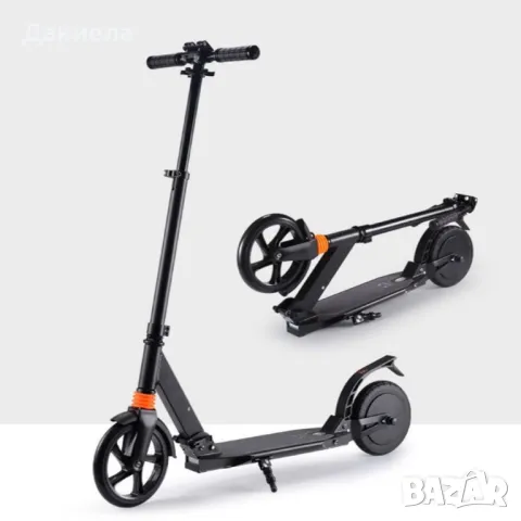 Сгъваема електрическа тротинетка с 8 инча гуми и скорост до 15 км./час SCOOTER5, снимка 8 - Други спортове - 50260216