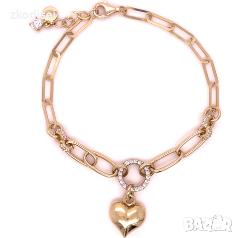 Златна дамска гривна 5,35гр. 19,5см. 14кр. проба:585 модел:36894-3