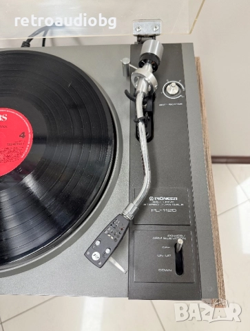 🔉Винтидж грамофон Pioneer PL-112D с ремъчно задвижване от 1976 г.🔉, снимка 3 - Грамофони - 52586834