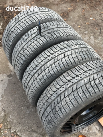 4бр. зимни гуми 225/50/17 Michelin X-ice, снимка 6 - Гуми и джанти - 52906365