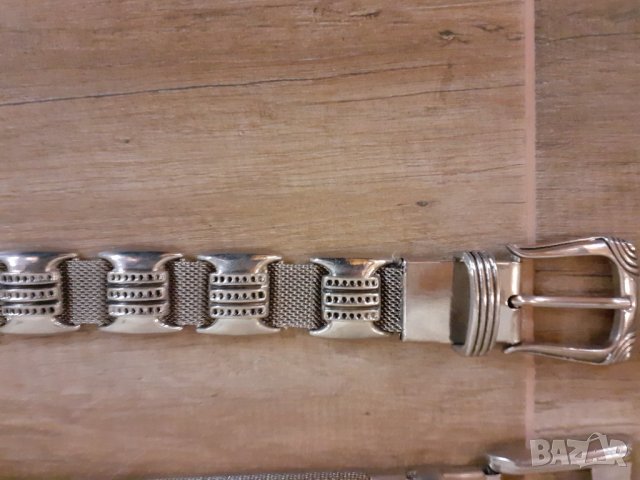 Метални колани 2 броя готик и метал стил , снимка 3 - Колани - 38087656