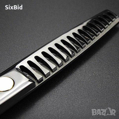 Нови професионални фризьорски ножици комплект 6 инча, снимка 4 - Фризьорски принадлежности - 28760135