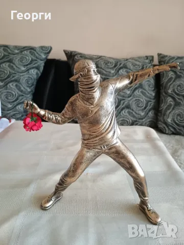 Банкси статуетка-1, снимка 5 - Статуетки - 50096885