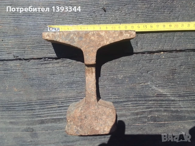 Наковалня, Малка наковалня направена от релса, снимка 4 - Други инструменти - 51352007