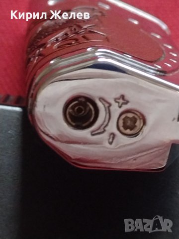 ЛУКСОЗНА ЗАПАЛКА МЕТАЛНА С КОЖЕН ОБКОВ OUKAQI МНОГО КРАСИВА СТИЛЕН ДИЗАЙН 9921, снимка 5 - Запалки - 39051176