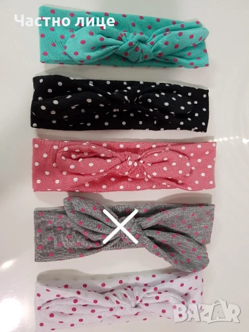 Детски и бебешки ленти за коса , снимка 9 - Други - 22411354