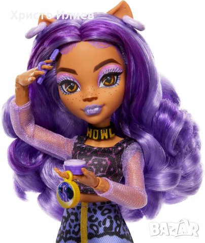 Кукла Monster High Clawdeen Wolf с гардероб с 15 изненадващи модни аксесоара, снимка 8 - Кукли - 43972533