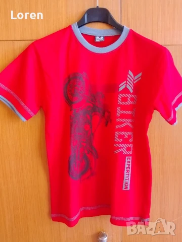 Ново!Три момчешки тениски различни размери, снимка 2 - Детски тениски и потници - 51316760