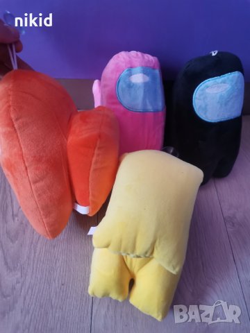 Амонг Ус Ъс Among Us голяма плюшена играчка , снимка 3 - Плюшени играчки - 32519136