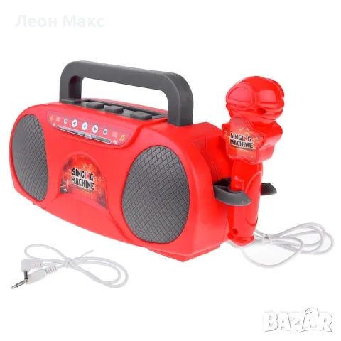 Детски касетофон с микрофон за караоке, снимка 10 - Музикални играчки - 48409650