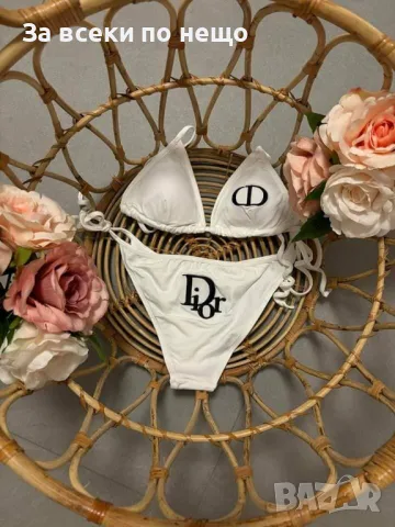 Christian Dior Дамски Бански С 2 Части👙Дамски Бански С Две Части Кристиян Диор - 2 Цвята Код VL-19, снимка 3 - Бански костюми - 49956914
