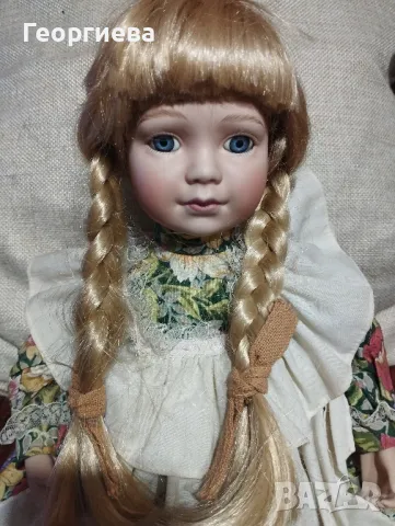 Керамична кукла , снимка 2 - Кукли - 48448216