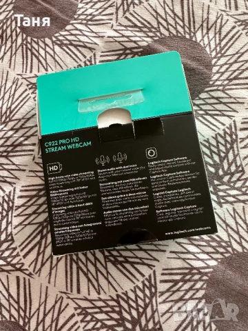 Web камера Logitech C922 Pro HD Stream, снимка 4 - Камери - 53518095
