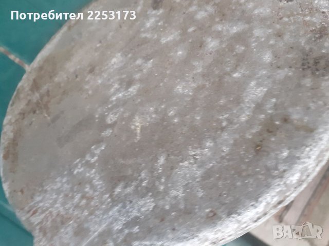 Руски алуминиев сач с извита дръжка, снимка 6 - Декорация за дома - 37688224