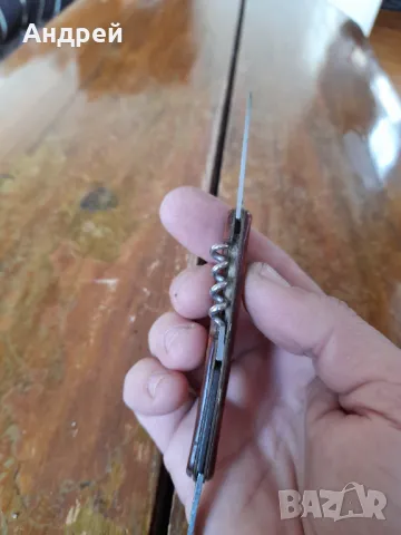 Стар джобен нож,ножче,ножка #93, снимка 6 - Други ценни предмети - 48641195