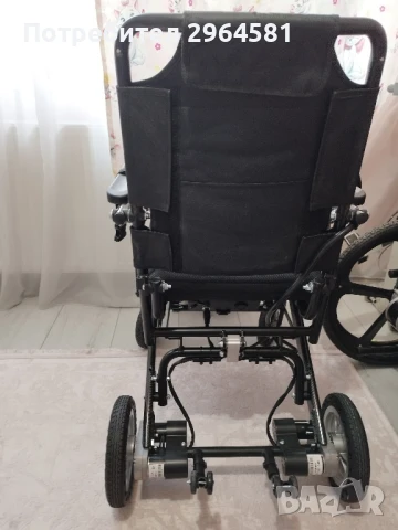 Сгъваема електрическа количка , снимка 7 - Инвалидни колички - 50832188