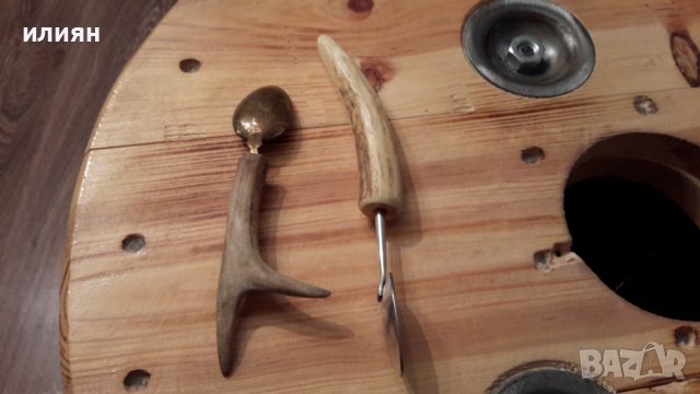 Прибори от рог 15лв за брой , снимка 8 - Аксесоари за кухня - 39047783