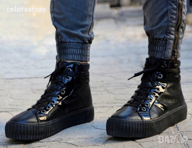 Спортни обувки в черно  AA-05, снимка 2 - Кецове - 36663818
