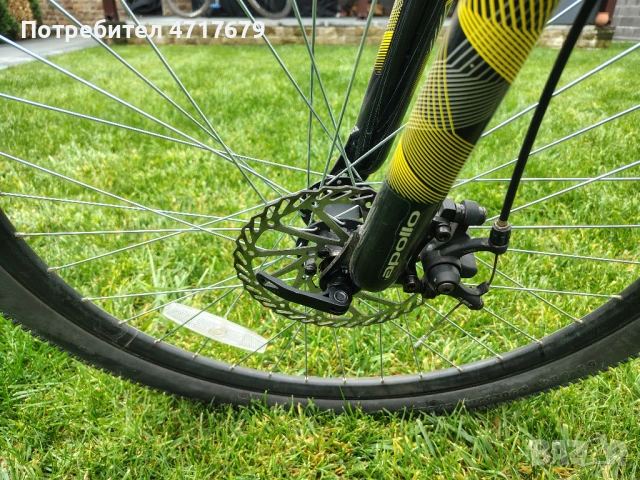 Продавам много запазен велосипед Аполо 27.5, снимка 3 - Велосипеди - 53208469