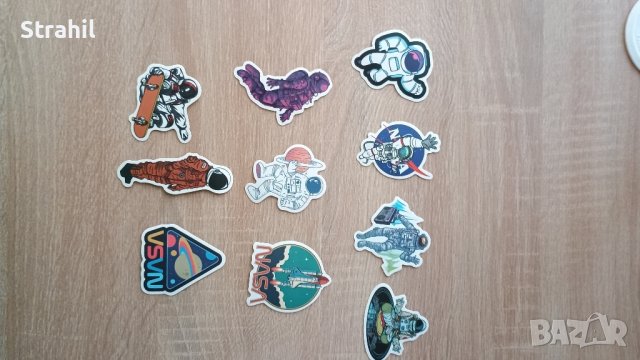 Стикери на космическа тематика -НАСА, снимка 4 - Други - 43927352