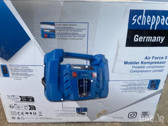 Компресор Shceppach и FERREX многофункционален, снимка 2 - Компресори - 44533270
