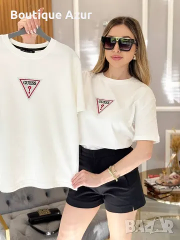 памучни дамски тениски guess , снимка 3 - Тениски - 50307367