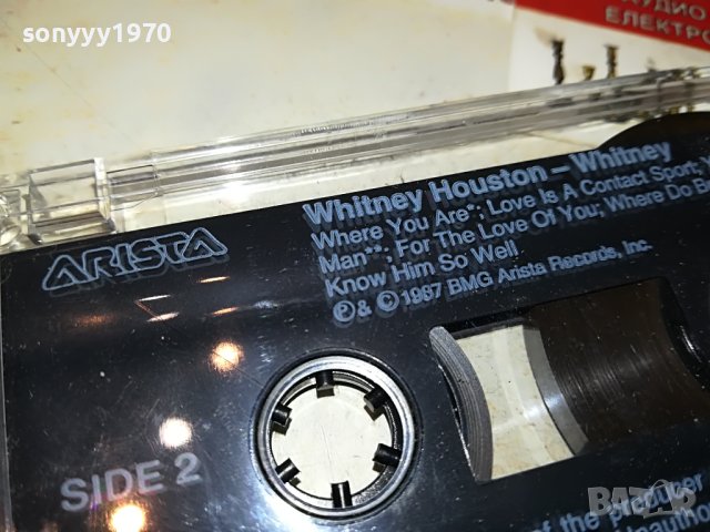 WHITNEY HUSTON ORIGINAL TAPE 1005231125, снимка 4 - Аудио касети - 40651481