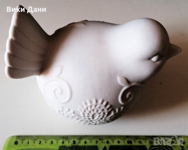 скулптура птичка с релеф, снимка 8 - Статуетки - 33628919