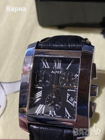 ALFEX Chronograph Swiss Made, снимка 11 - Мъжки - 27615638