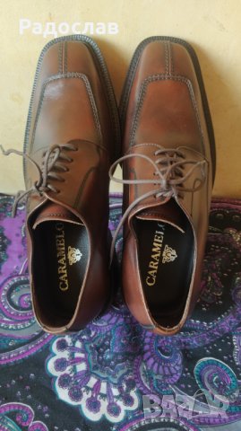 CARAMELO обувки от естествена кожа , снимка 3 - Официални обувки - 43875935
